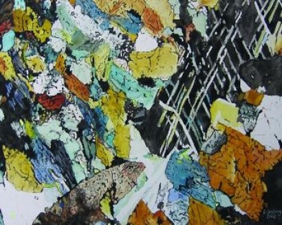 Petrographisches Gemälde nach Amphibolit als Vorschau